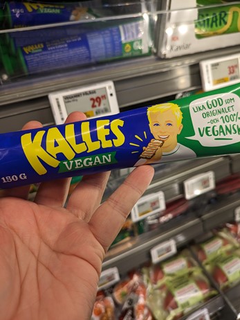 Veganes Lebensmittel Schweden
